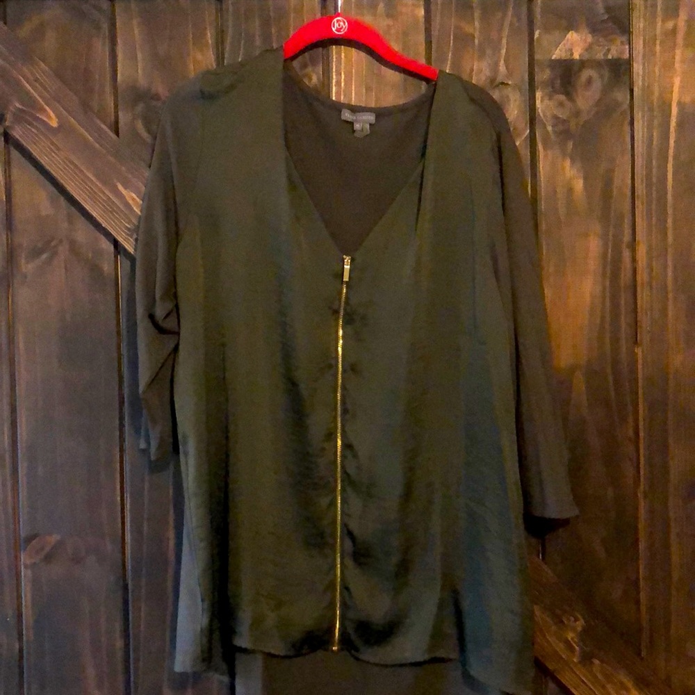 Vince Camuto Green Blouse
